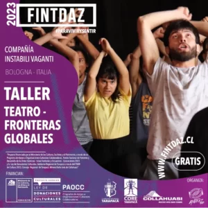 TALLER TEATRO FRONTERAS GLOBALES LAMINA 1 DE 2 INSTAGRAM FACEBOOK